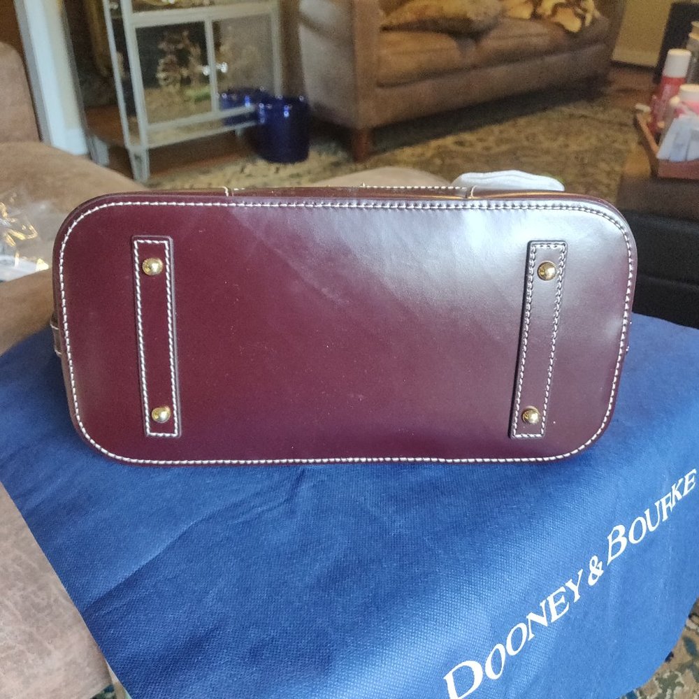 Dooney & Bourke Selleria Florentine Domed Satchel - Picture 7 of 8